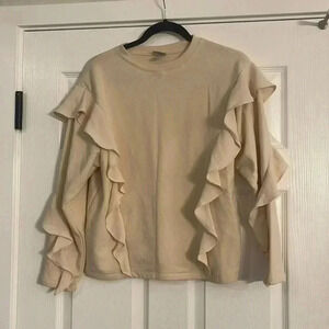 A new day ruffle‎ top